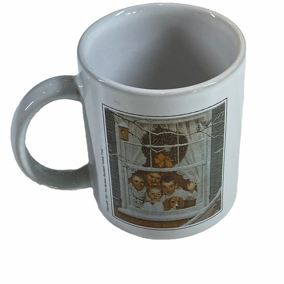 Norman Rockwell Holiday Mug - Picture 1 of 8
